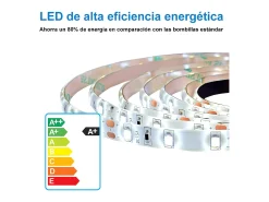 Aica Espejo de baño LED 100 x 60 cm, antivaho, brillo regulable, función memoria