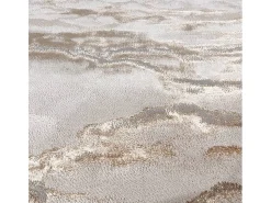 Alfombra abstracta - 160x230cm - oro, gris, beige - Aurora Linea