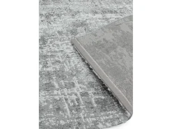 Alfombra De Salón^Alfombra abstracta - 120x170cm - gris, blanco, - Orion Abstract Silver Plateado