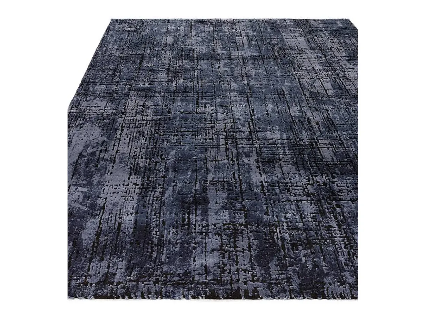 Alfombra abstracta - 160x230cm - azul marino - Kuza Abstract