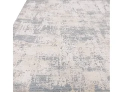 Alfombra abstracta - 200x300cm - azul, crema - Seville Zafra