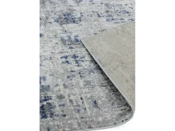 Alfombra abstracta - 120x170cm - gris, azul, blanco, - Orion Abstract Blue