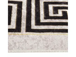 Clearance Alfombra antideslizante lavable 80x300 cm claro Beige