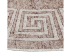 Alfombra De Cocina|Alfombra Redonda^Alfombra antideslizante lavable 120 cm Beige