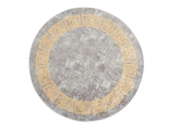 Hot Alfombra antideslizante lavable φ120 cm Gris