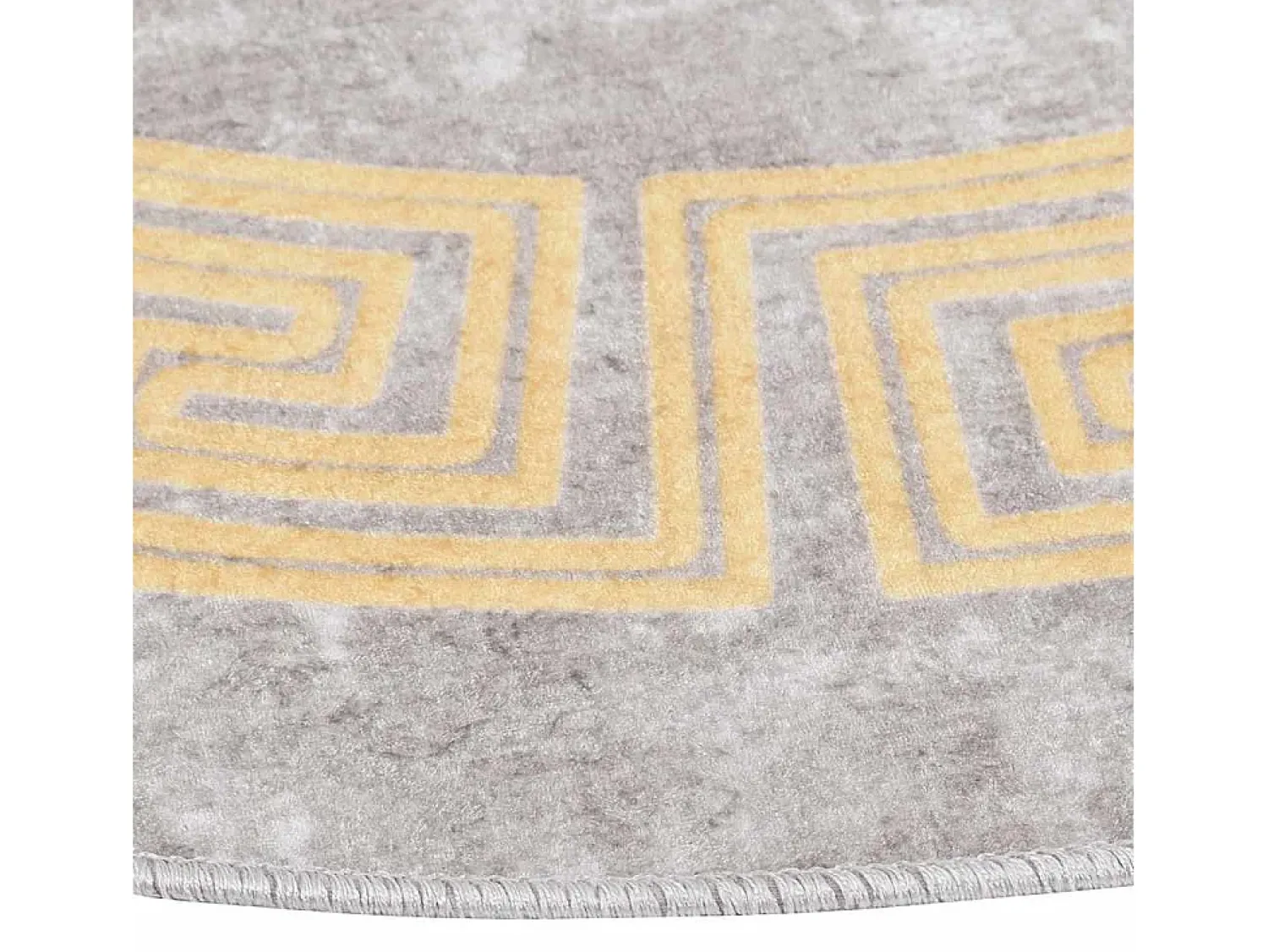 Hot Alfombra antideslizante lavable φ120 cm Gris
