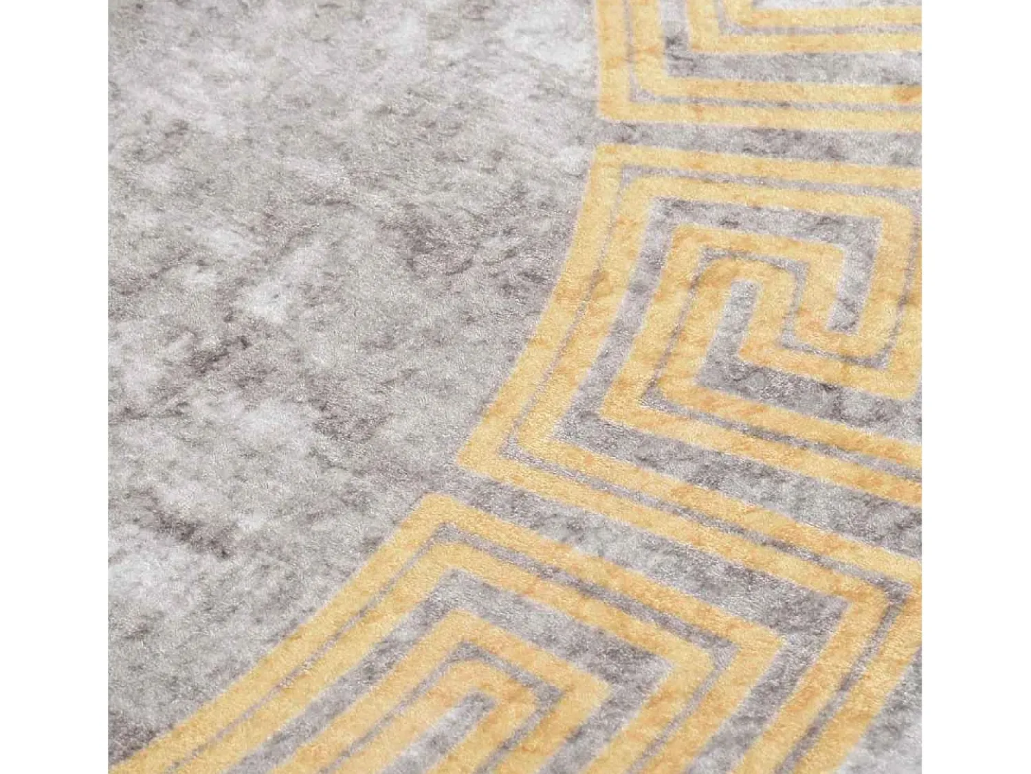 Hot Alfombra antideslizante lavable φ120 cm Gris
