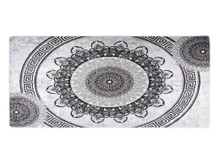 Sale Alfombra antideslizante lavable 80x300 cm Multicolor Gris