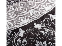 Sale Alfombra antideslizante lavable 80x300 cm Multicolor Gris