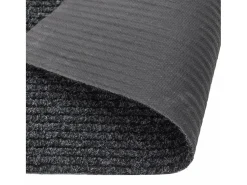 Sale Alfombra antracita de 100x100 cm Gris