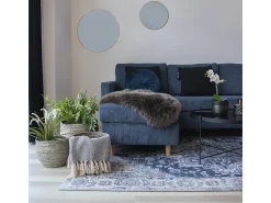 House Nordic Alfombra De Salón^Alfombra 160 x 230 cm Azul