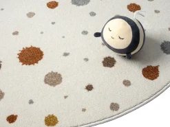 Sale the carpet Alfombra Beat Kids Moderna Bebé Niña Niño - - 120 cm Redonda Crema