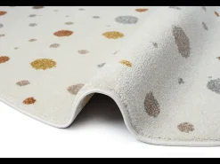 Sale the carpet Alfombra Beat Kids Moderna Bebé Niña Niño - - 120 cm Redonda Crema
