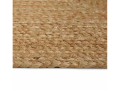 Alfombra beige 120 x 170 cm Yute