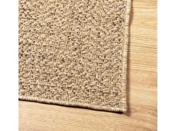 Alfombra De Cocina^Alfombra ZIZUR 140x200 cm efecto yute para interior y exterior Beige