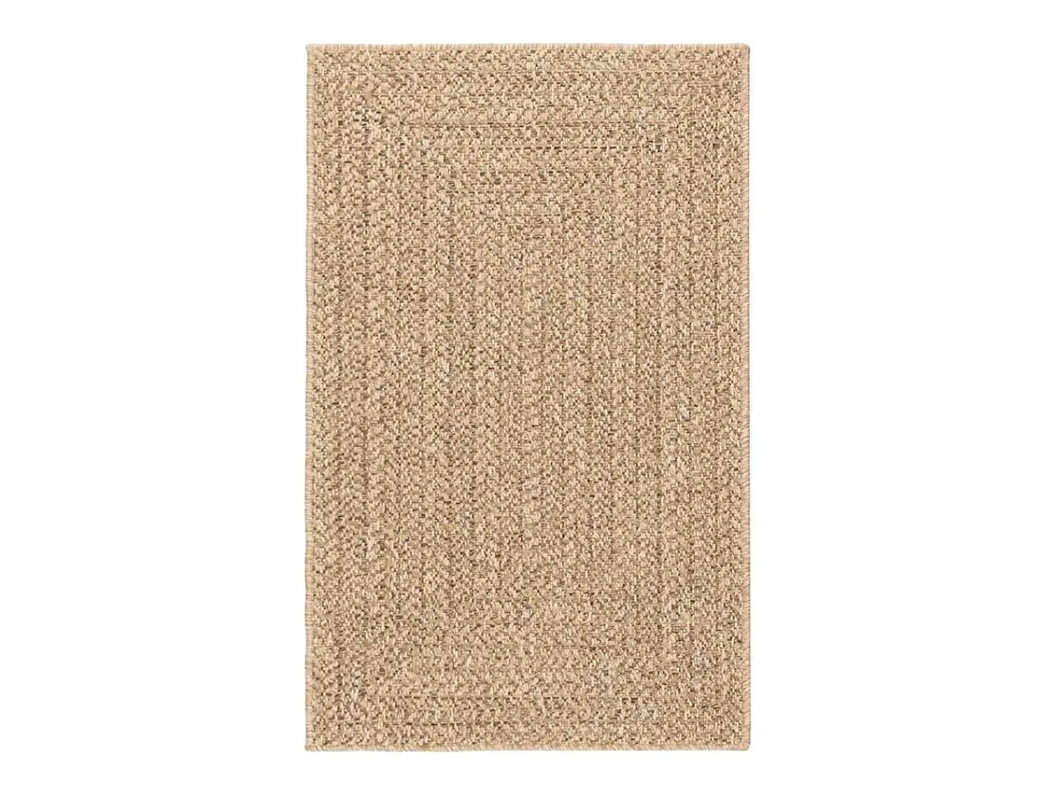 Best Alfombra ZIZUR 160x230 cm efecto yute para interior y exterior Beige