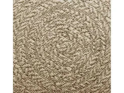 Alfombra beige ZIZUR 140x200 cm efecto yute para interior y exterior