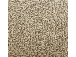 Alfombra De Cocina^Alfombra ZIZUR 160x230 cm efecto yute para interior y exterior Beige