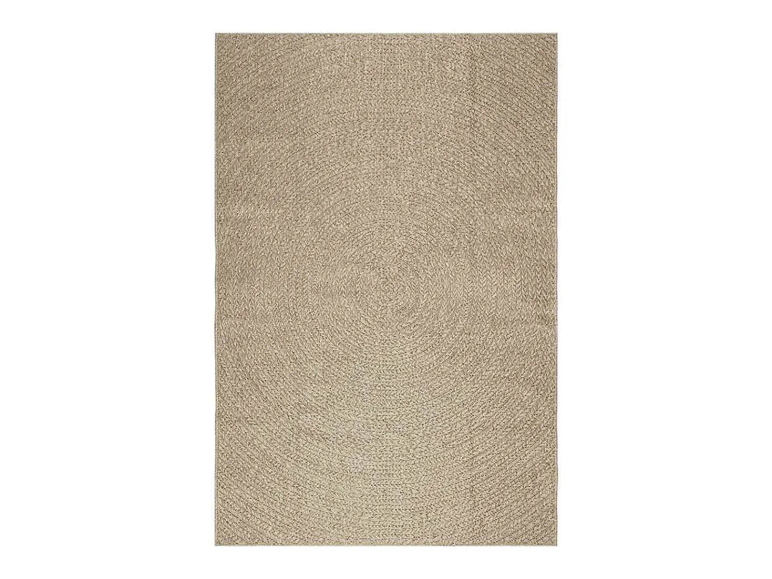 Alfombra De Cocina^Alfombra ZIZUR 160x230 cm efecto yute para interior y exterior Beige