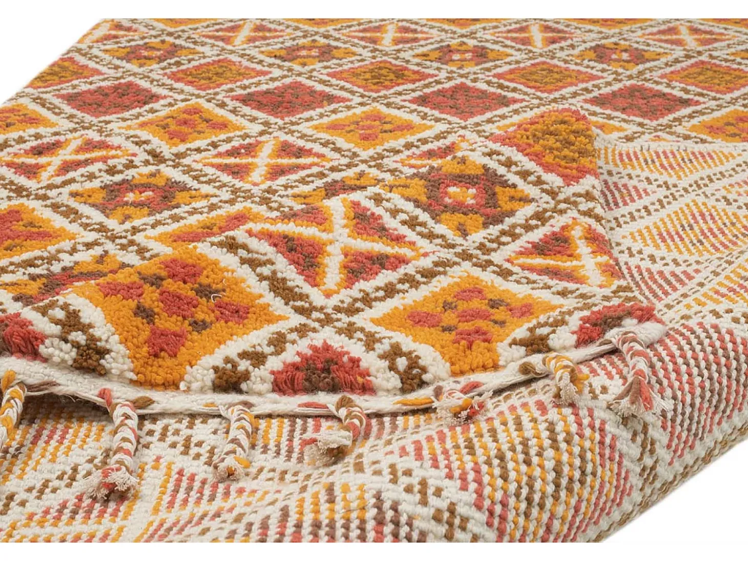 Alfombra bereber Marmoucha tejida a mano 250x350 cm Terracota Marmoucha