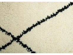 Alfombra bereber Marmoucha tejida a mano 250x350 cm Negro/Blanco Marmoucha
