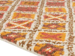 Alfombra bereber Marmoucha tejida a mano 140x200 cm Terracota Marmoucha