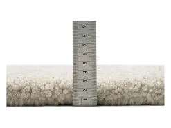 Alfombra bereber tejida a mano con lana 60x90 cm Arena Maloronga