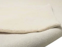 Alfombra bereber tejida a mano con lana 250x300 cm Blanco Imaba Super