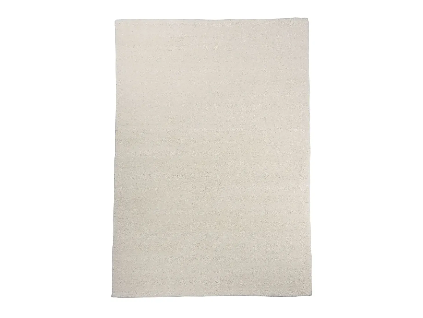Alfombra bereber tejida a mano con lana 200x250 cm Blanco Maloronga