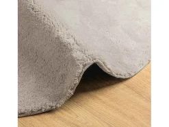 Alfombra De Cocina^Alfombra color arena 160 x 230 cm Poliéster Marru00f3n