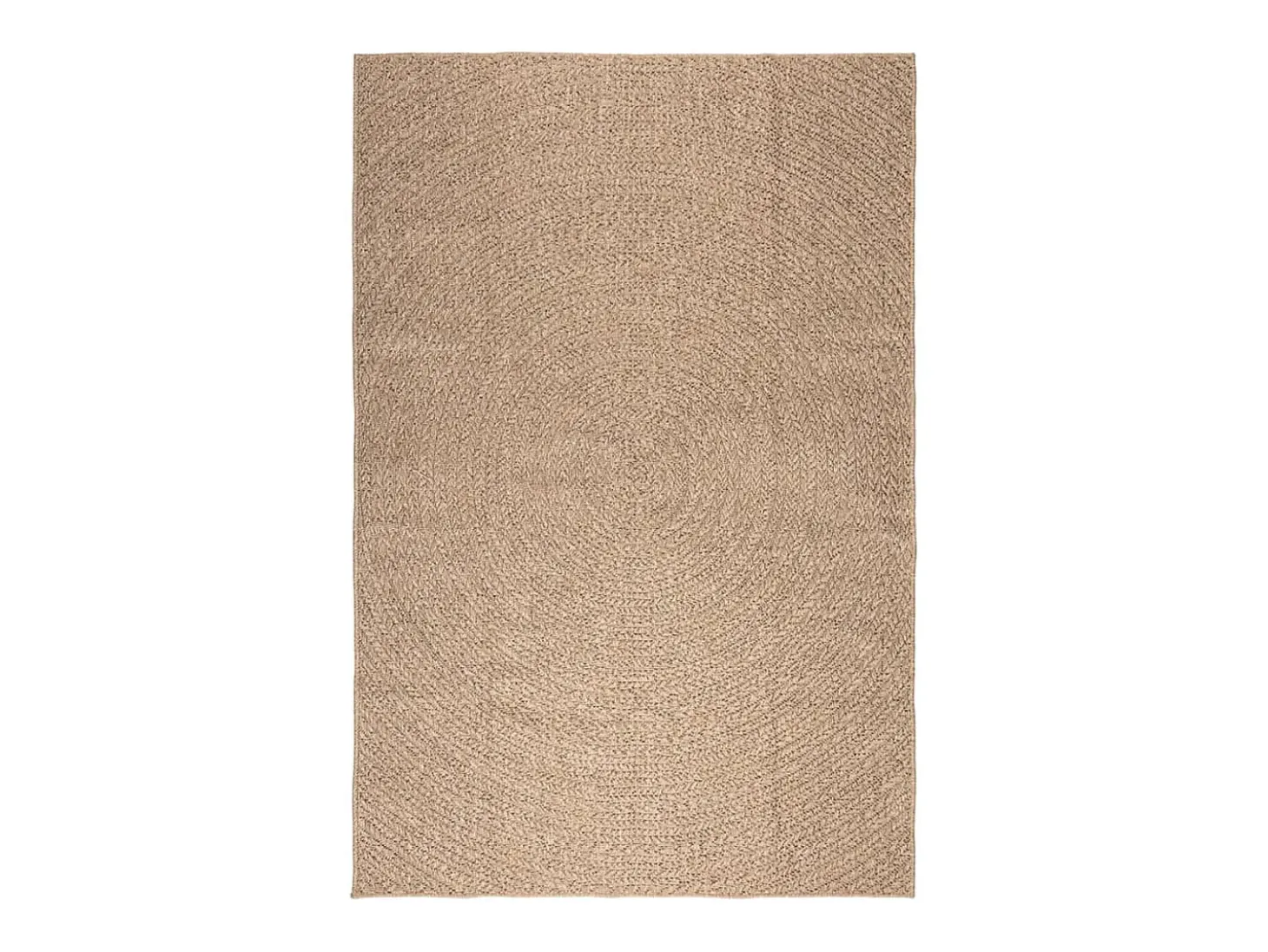 Alfombra con aspecto de yute interior y exterior 160x230 cm