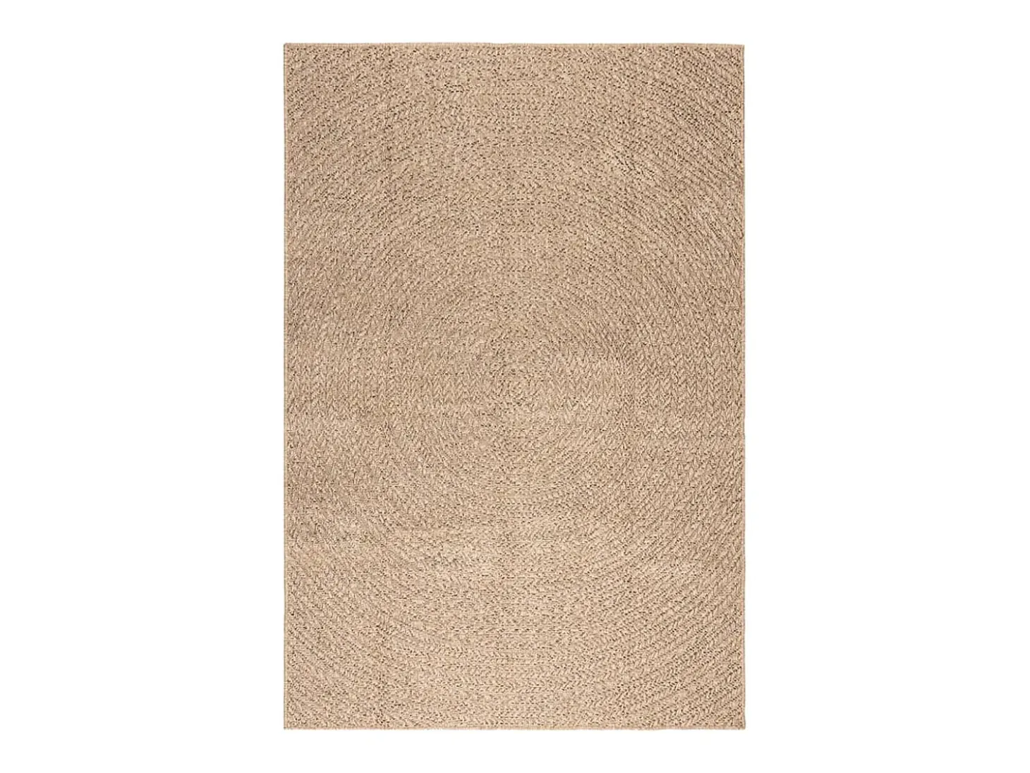 Alfombra con aspecto de yute interior y exterior 140x200 cm