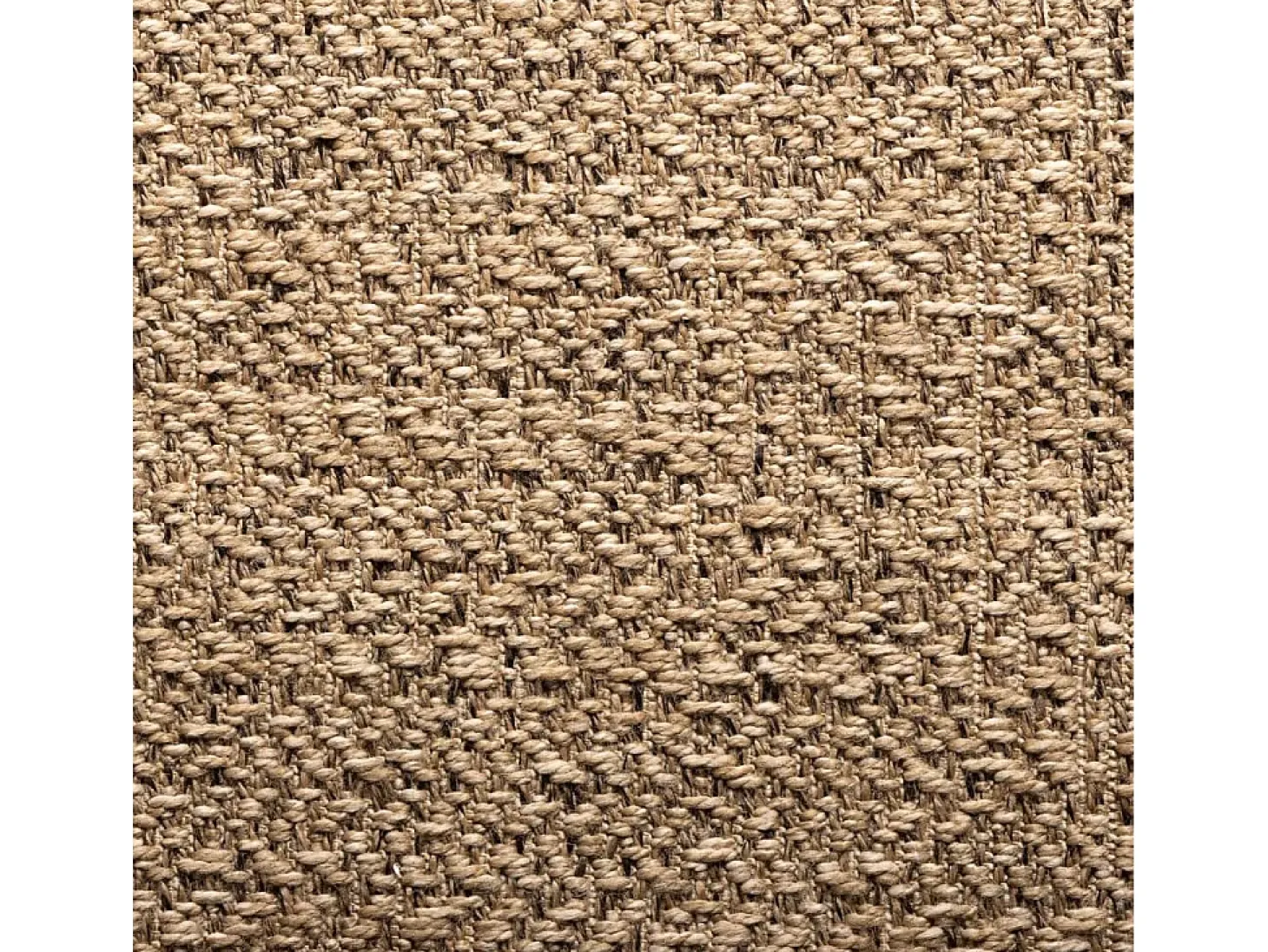 Alfombra con aspecto de yute interior y exterior 140x200 cm