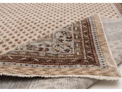 Alfombra De Salón^Alfombra con bordes de estilo oriental 60x130 cm multi Beatrice Beige