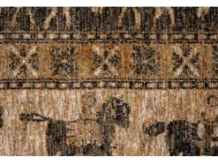 Alfombra De Salón^Alfombra con bordes de estilo oriental 180x280 cm multi Beatrice Beige