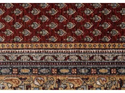 Alfombra con bordes de estilo oriental 40x60 cm Multi Beatrice Rojo