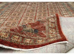 Alfombra De Salón^Alfombra con bordes de estilo oriental 120x180 cm Multi Beatrice Rojo