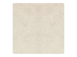 Alfombra De Cocina|Alfombra Redonda^Alfombra Crema 120 x 120 cm Polipropileno Blanco