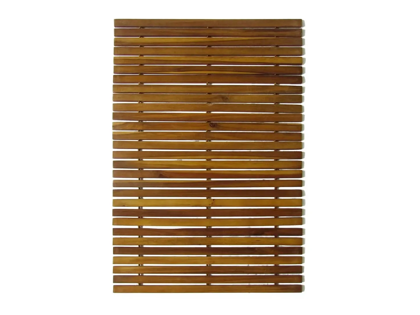 Alfombra de acacia para el baño, 80 x 50 cm ES187778