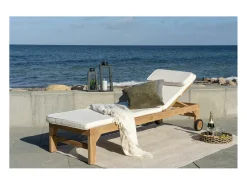 Best ebuy24 Alfombra de arena de plástico 100% reciclada 140 x 200 cm Camel