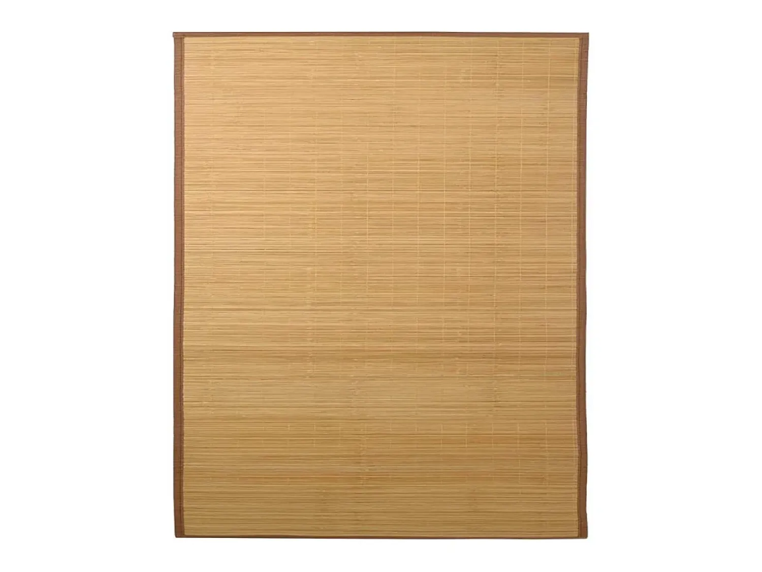 Alfombra De Cocina^Alfombra de bambú 160x230 cm Marrón Marru00f3n