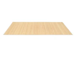 Sale Alfombra de bambú 100x160 cm Natural Marru00f3n