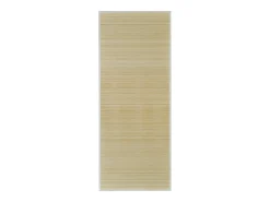 Sale Clicnbuy Alfombra de bambú 100x160 cm natural Marru00f3n