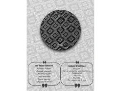 Alfombra de baño Afitab Circle Djt 200 multicolor