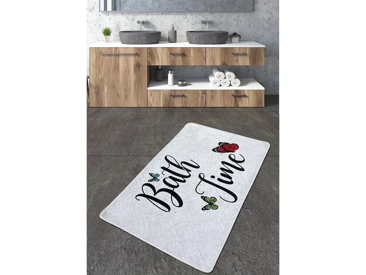 Alfombra de baño Amalfi Djt (70 x 120) multicolor