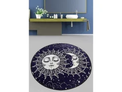 Alfombra de baño Aten Djt (160 cm) Multicolor