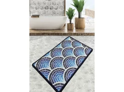 Alfombra de baño Azul multicolor
