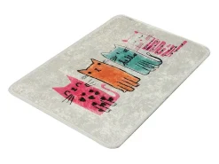 Alfombra de baño Baby Cats (40 x 60) multicolor
