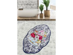 Alfombra de baño Birdie Lohal Djt (70 x 120) Multicolor