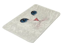 Outlet Alfombra de baño Blue Eyes (40 x 60) Multicolor